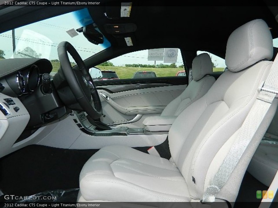 Light Titanium/Ebony Interior Photo for the 2012 Cadillac CTS Coupe #64387801