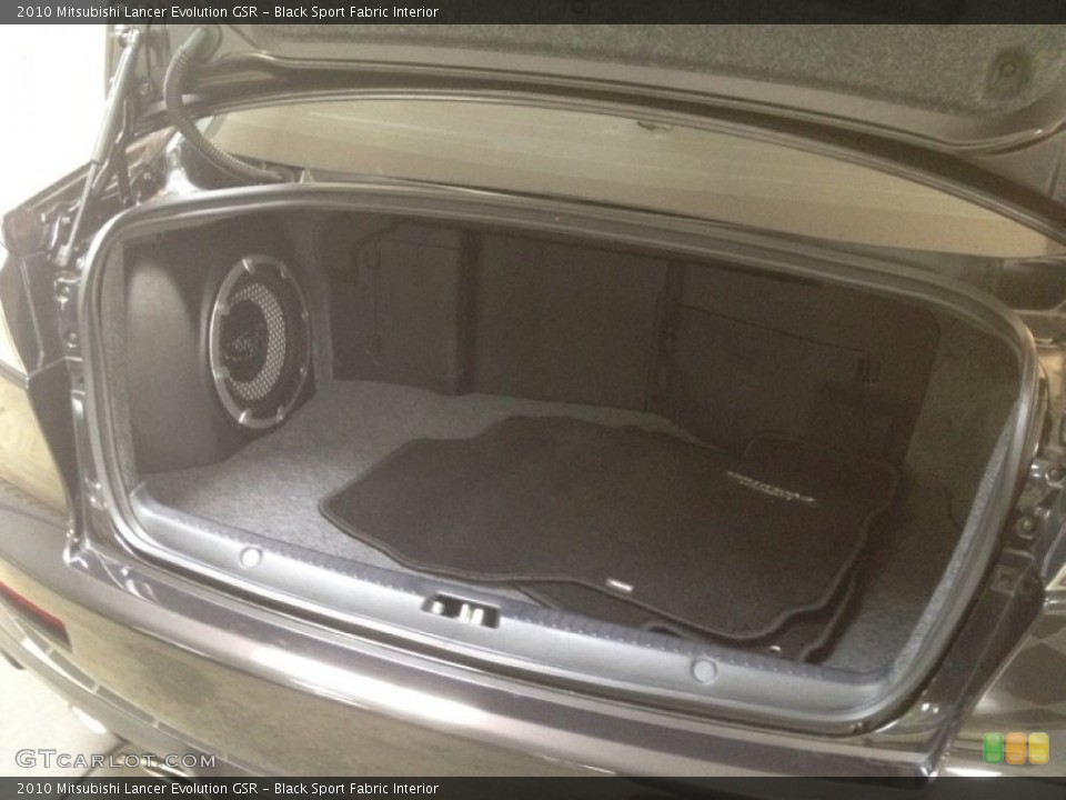 Black Sport Fabric Interior Trunk for the 2010 Mitsubishi Lancer Evolution GSR #64388930
