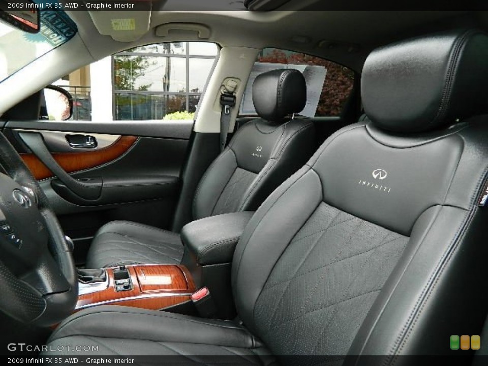 Graphite Interior Photo for the 2009 Infiniti FX 35 AWD #64390830