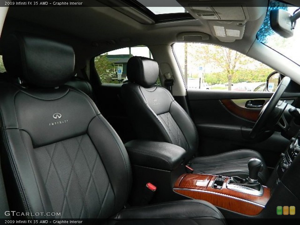 Graphite Interior Photo for the 2009 Infiniti FX 35 AWD #64391025