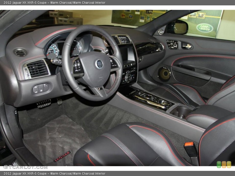 Warm Charcoal/Warm Charcoal Interior Photo for the 2012 Jaguar XK XKR-S Coupe #64394307