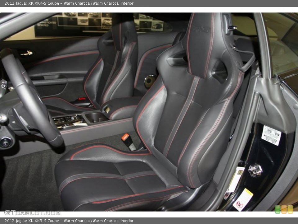 Warm Charcoal/Warm Charcoal Interior Photo for the 2012 Jaguar XK XKR-S Coupe #64394313