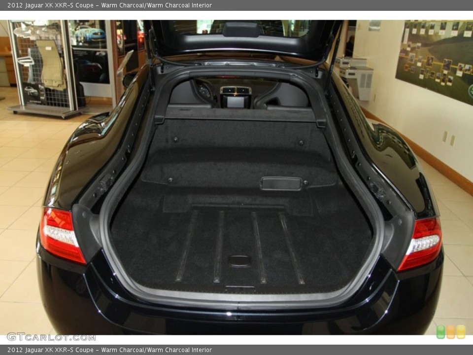 Warm Charcoal/Warm Charcoal Interior Trunk for the 2012 Jaguar XK XKR-S Coupe #64394379