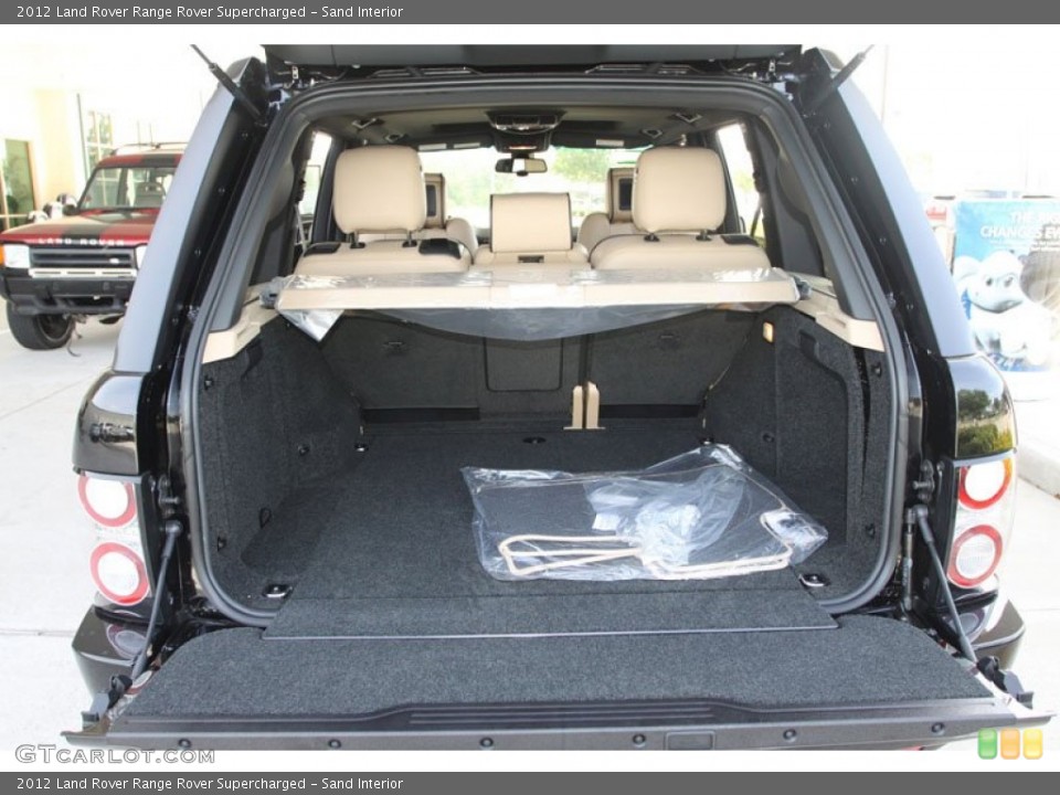 Sand Interior Trunk for the 2012 Land Rover Range Rover Supercharged #64395009