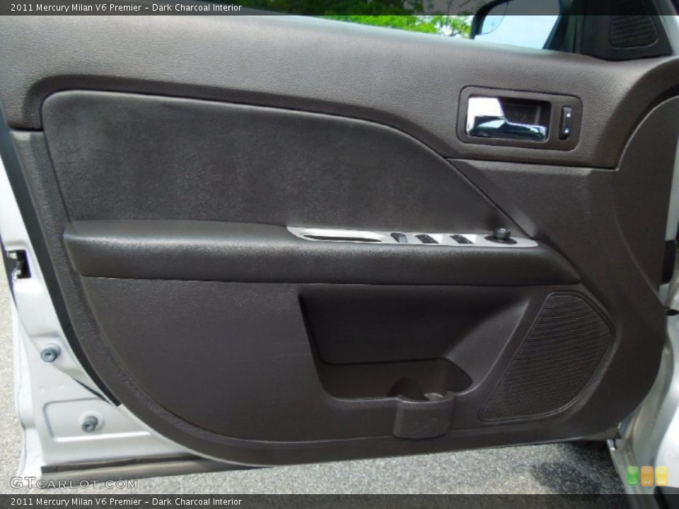 Dark Charcoal Interior Door Panel for the 2011 Mercury Milan V6 Premier #64399943