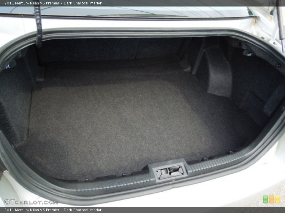 Dark Charcoal Interior Trunk for the 2011 Mercury Milan V6 Premier #64400003