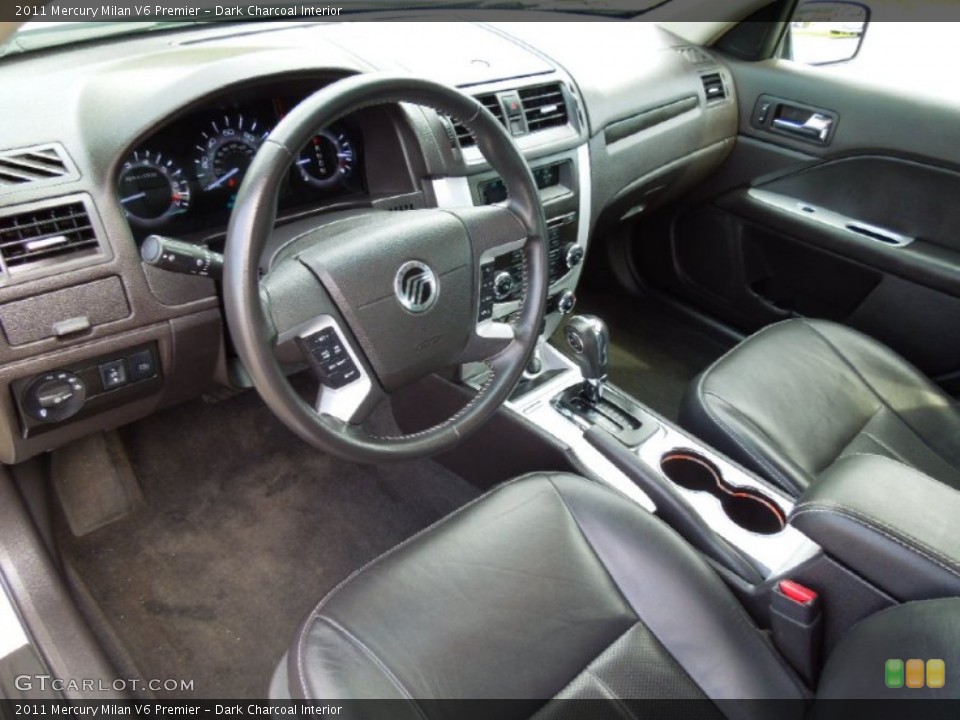 Dark Charcoal Interior Prime Interior for the 2011 Mercury Milan V6 Premier #64400048
