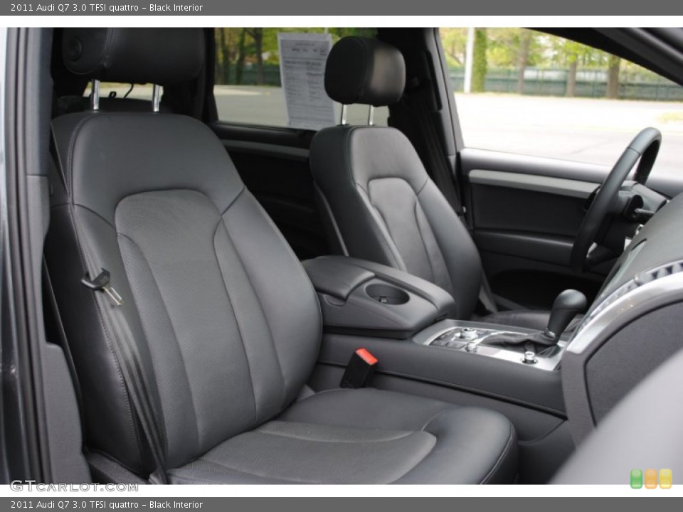 Black Interior Photo for the 2011 Audi Q7 3.0 TFSI quattro #64402388