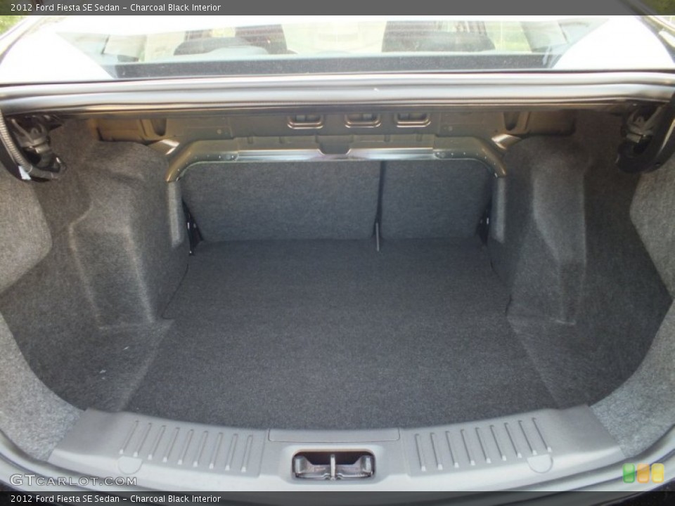 Charcoal Black Interior Trunk for the 2012 Ford Fiesta SE Sedan #64409545