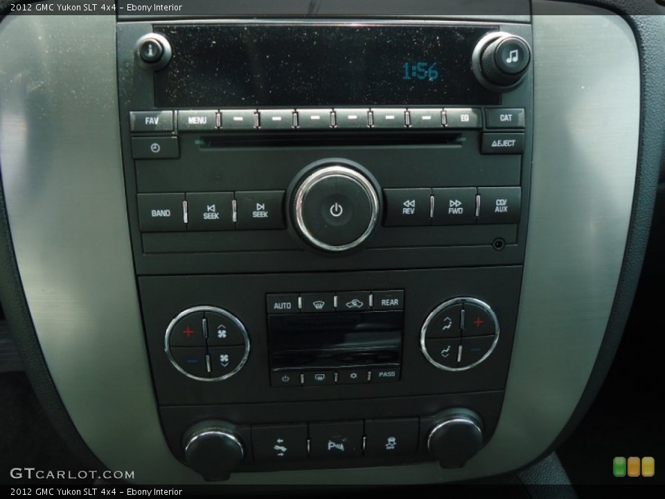 Ebony Interior Controls for the 2012 GMC Yukon SLT 4x4 #64411477