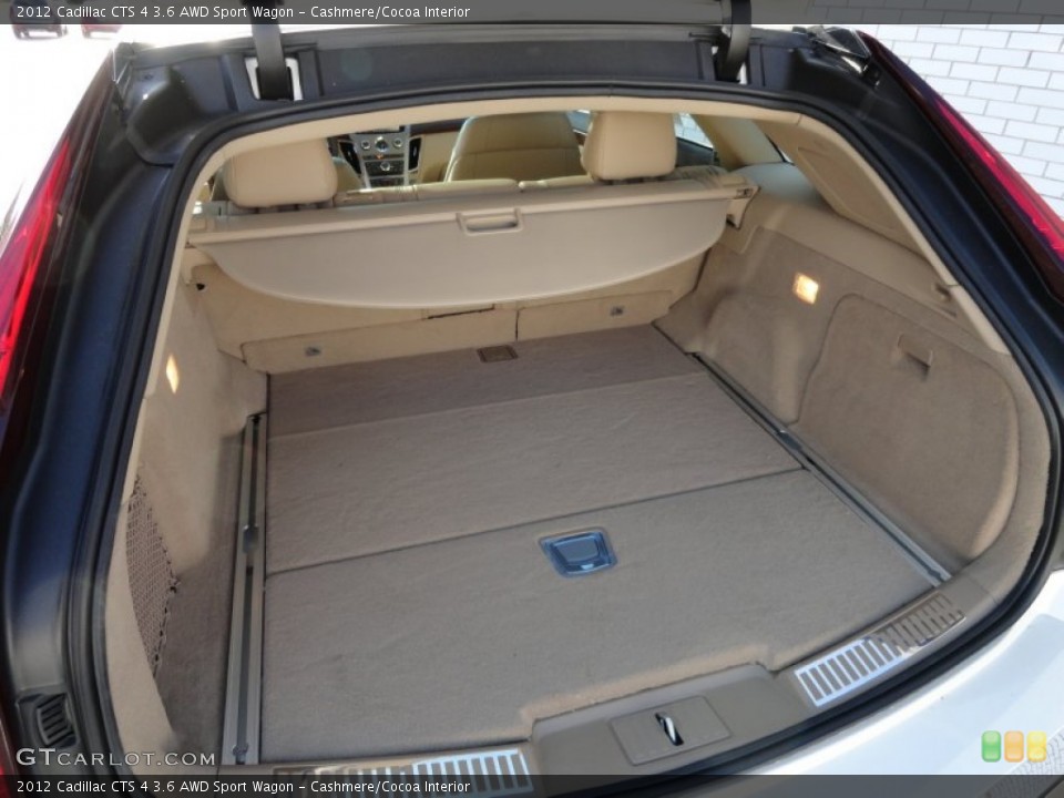 Cashmere/Cocoa Interior Trunk for the 2012 Cadillac CTS 4 3.6 AWD Sport Wagon #64412992