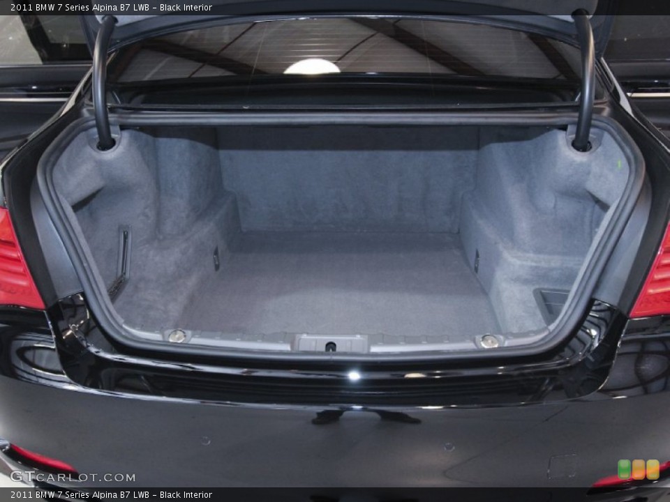 Black Interior Trunk for the 2011 BMW 7 Series Alpina B7 LWB #64426404