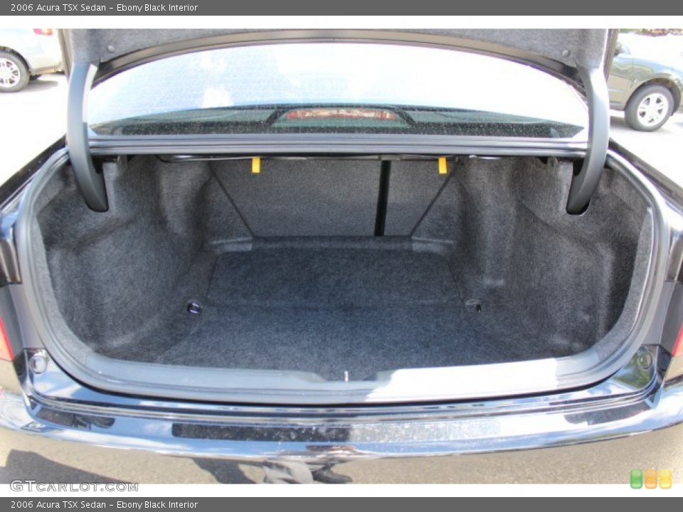 Ebony Black Interior Trunk for the 2006 Acura TSX Sedan #64430012