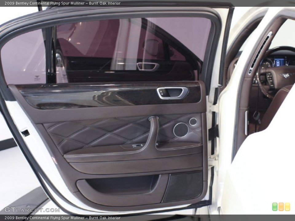 Burnt Oak Interior Door Panel for the 2009 Bentley Continental Flying Spur Mulliner #64430081