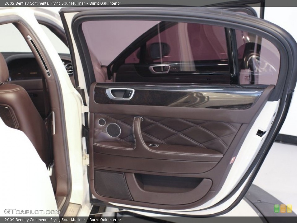 Burnt Oak Interior Door Panel for the 2009 Bentley Continental Flying Spur Mulliner #64430090