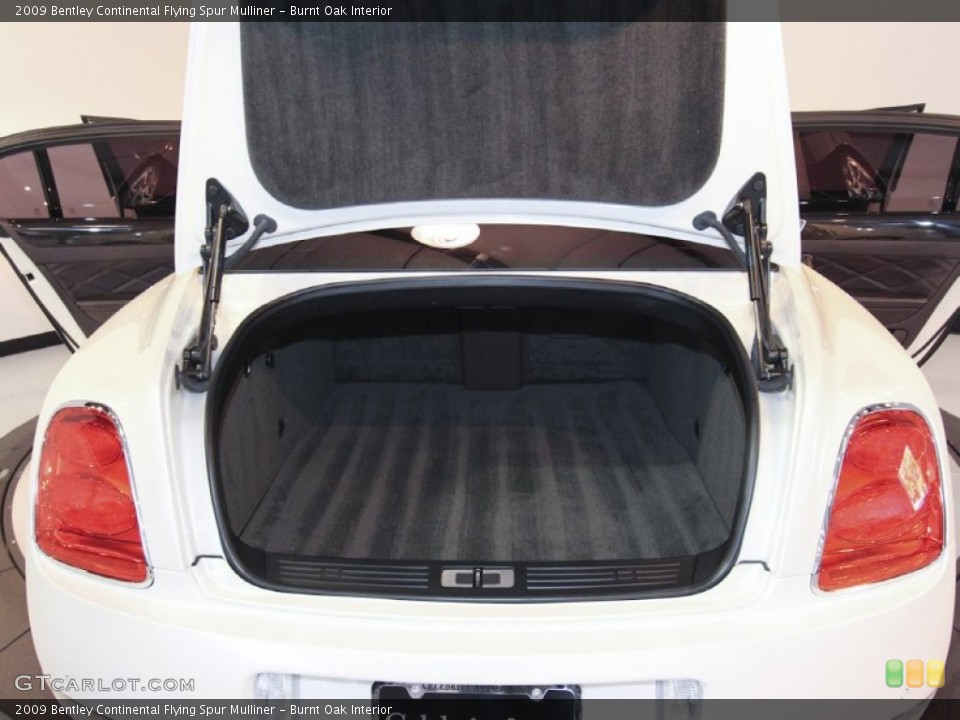 Burnt Oak Interior Trunk for the 2009 Bentley Continental Flying Spur Mulliner #64430567