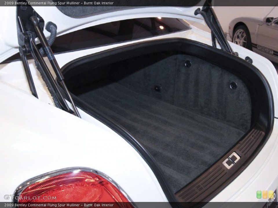 Burnt Oak Interior Trunk for the 2009 Bentley Continental Flying Spur Mulliner #64430590