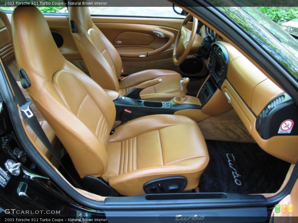 Natural Brown Interior Photo for the 2003 Porsche 911 Turbo Coupe #64434401