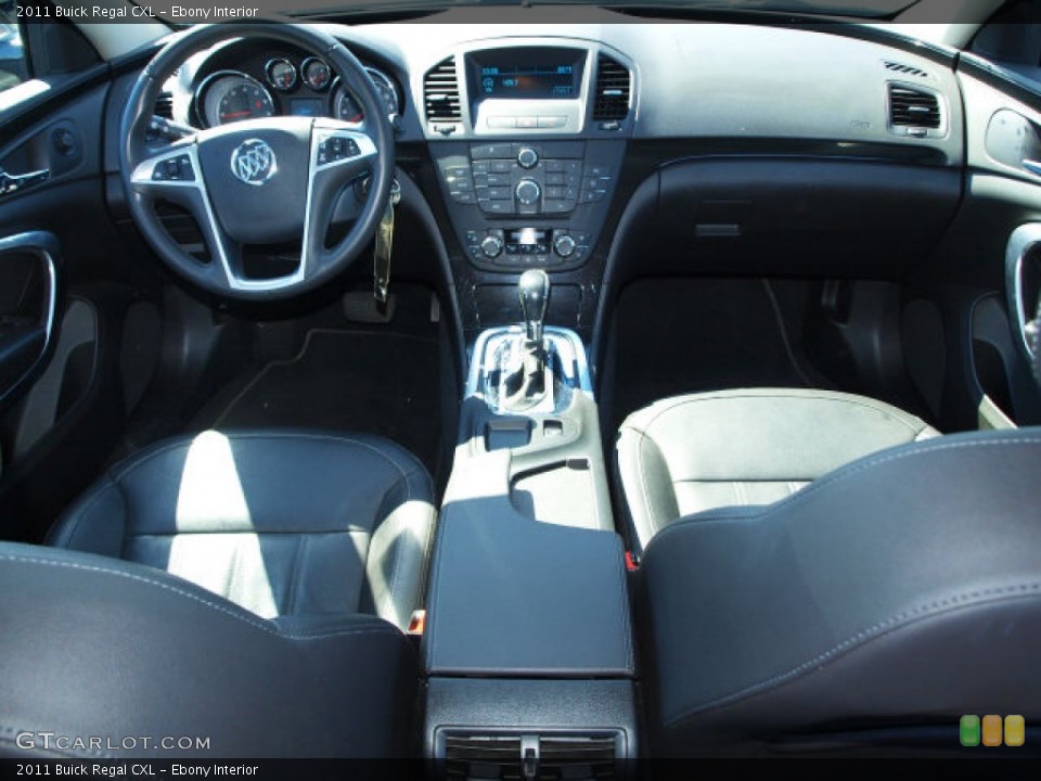 Ebony Interior Dashboard for the 2011 Buick Regal CXL #64434780