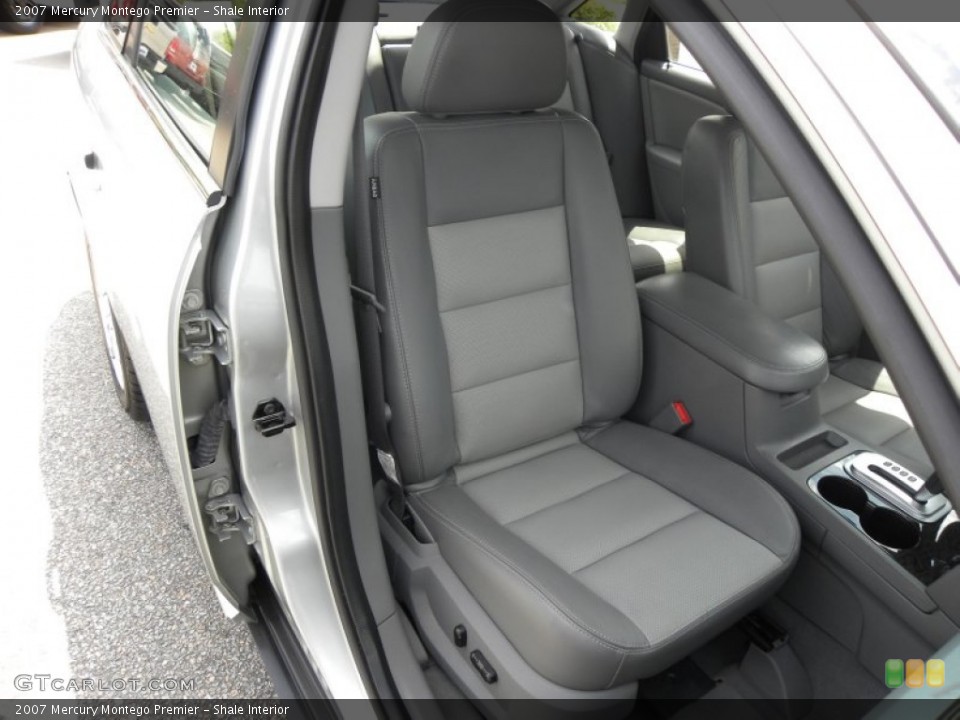 Shale Interior Front Seat for the 2007 Mercury Montego Premier #64439097