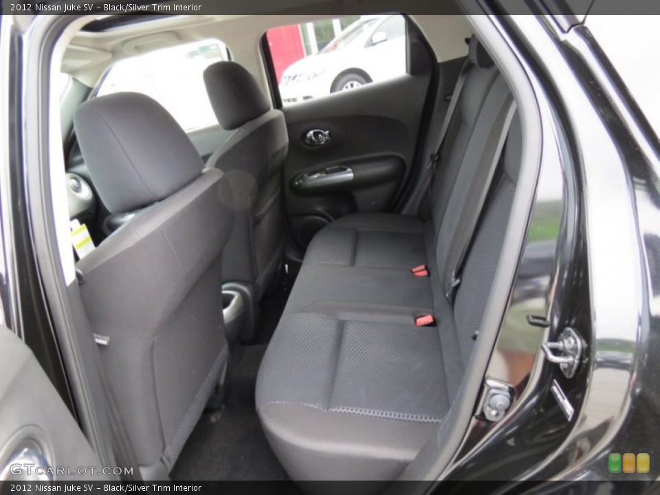 Black/Silver Trim Interior Photo for the 2012 Nissan Juke SV #64440537