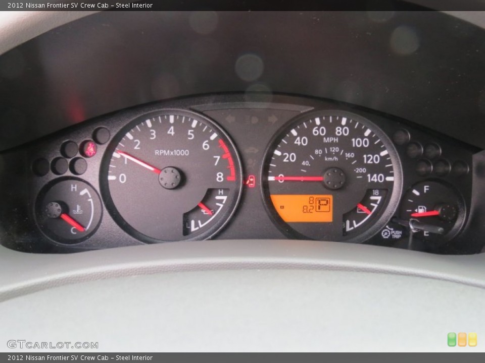 Steel Interior Gauges for the 2012 Nissan Frontier SV Crew Cab #64441530