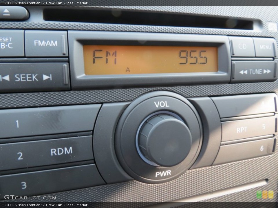 Steel Interior Audio System for the 2012 Nissan Frontier SV Crew Cab #64441536