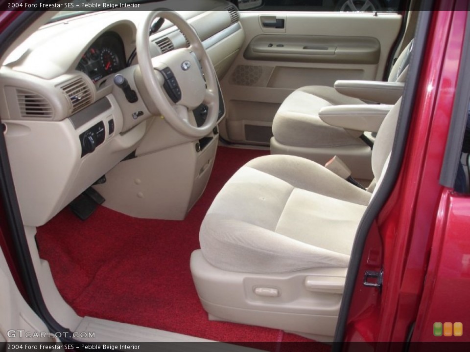 Pebble Beige Interior Photo for the 2004 Ford Freestar SES #64443108