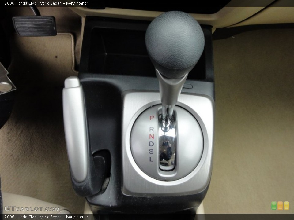 Ivory Interior Transmission for the 2006 Honda Civic Hybrid Sedan #64447827