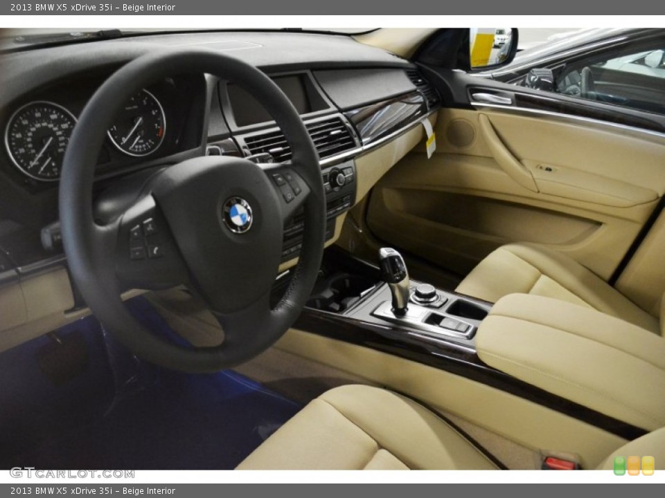 Beige Interior Photo for the 2013 BMW X5 xDrive 35i #64448433
