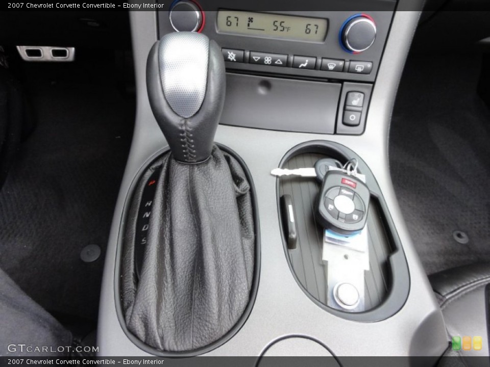 Ebony Interior Transmission for the 2007 Chevrolet Corvette Convertible #64449597