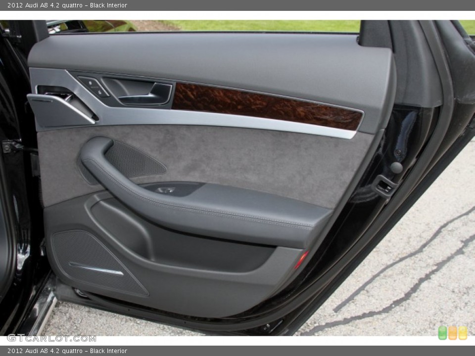 Black Interior Door Panel for the 2012 Audi A8 4.2 quattro #64456070