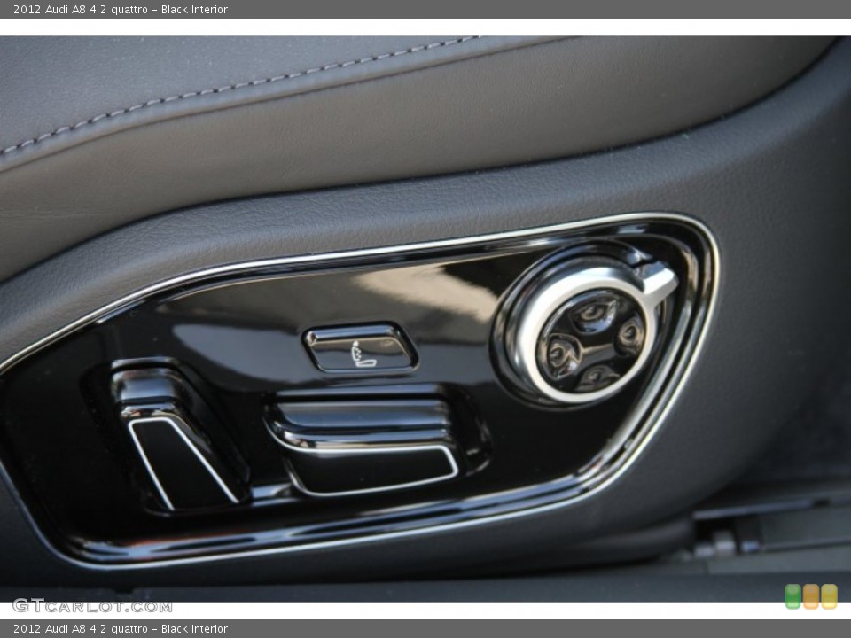 Black Interior Controls for the 2012 Audi A8 4.2 quattro #64456098