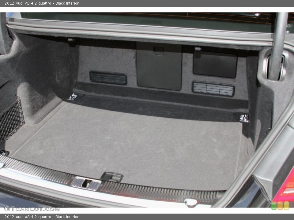 Black Interior Trunk for the 2012 Audi A8 4.2 quattro #64456188