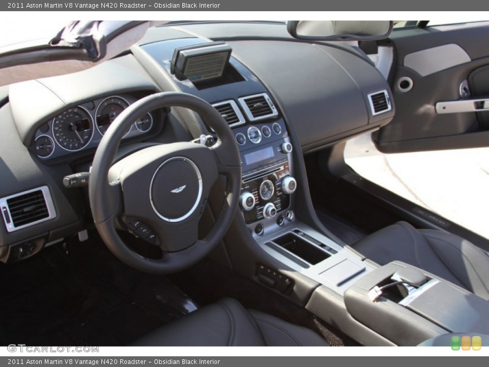 Obsidian Black Interior Dashboard for the 2011 Aston Martin V8 Vantage N420 Roadster #64456425