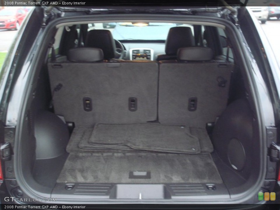 Ebony Interior Trunk for the 2008 Pontiac Torrent GXP AWD #64459023