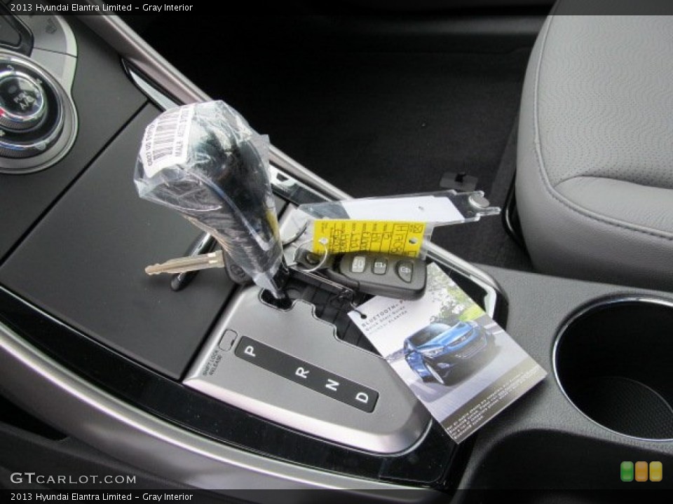 Gray Interior Transmission for the 2013 Hyundai Elantra Limited #64460539