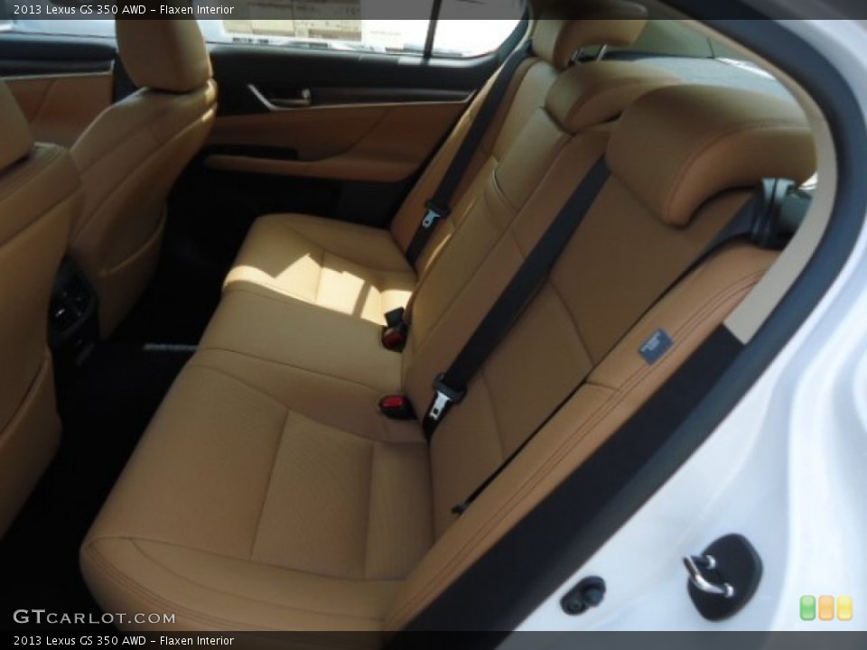 Flaxen Interior Rear Seat for the 2013 Lexus GS 350 AWD #64464583