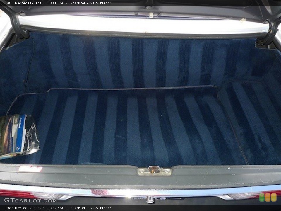 Navy Interior Trunk for the 1988 Mercedes-Benz SL Class 560 SL Roadster #64470783
