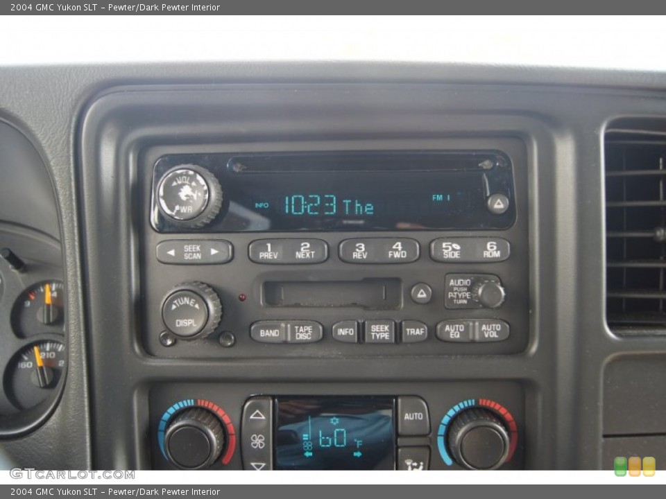 Pewter/Dark Pewter Interior Audio System for the 2004 GMC Yukon SLT #64472773