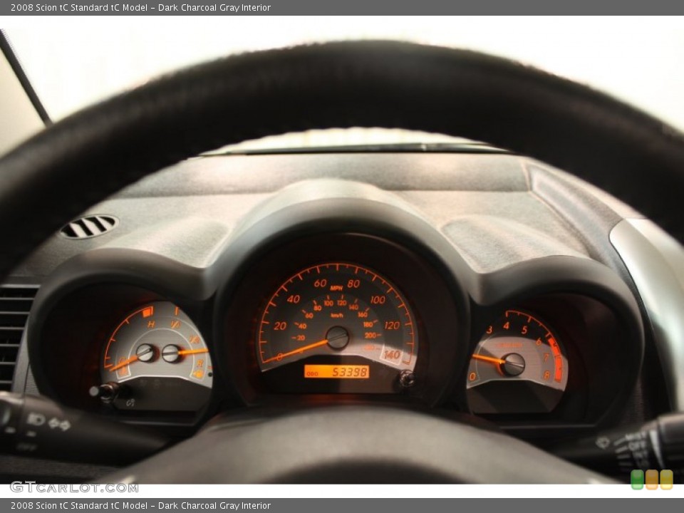Dark Charcoal Gray Interior Gauges for the 2008 Scion tC  #64475889