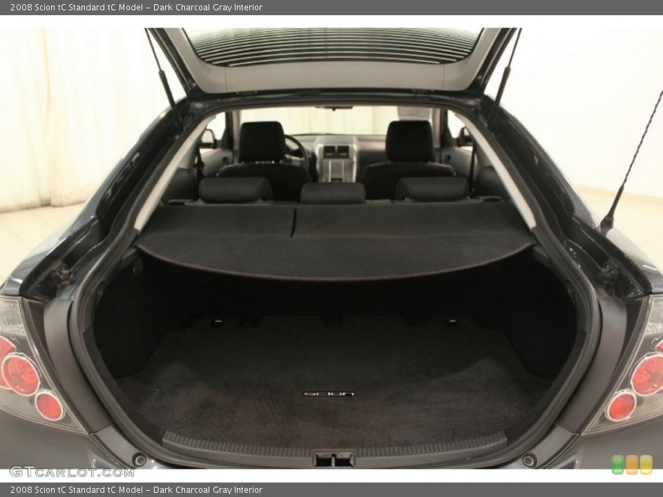 Dark Charcoal Gray Interior Trunk for the 2008 Scion tC  #64475916