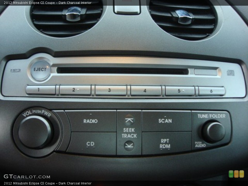Dark Charcoal Interior Audio System for the 2012 Mitsubishi Eclipse GS Coupe #64487763