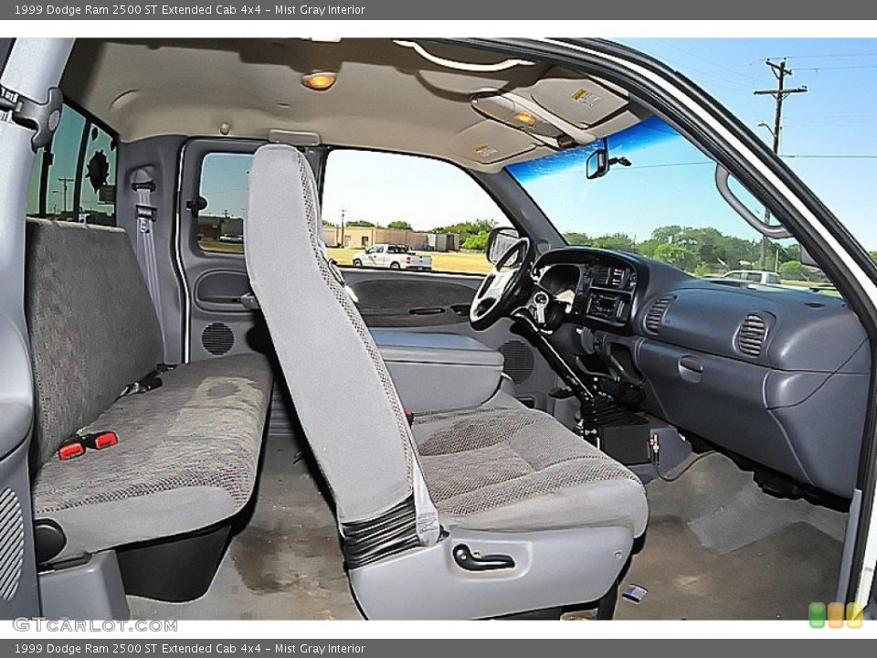 Mist Gray 1999 Dodge Ram 2500 Interiors