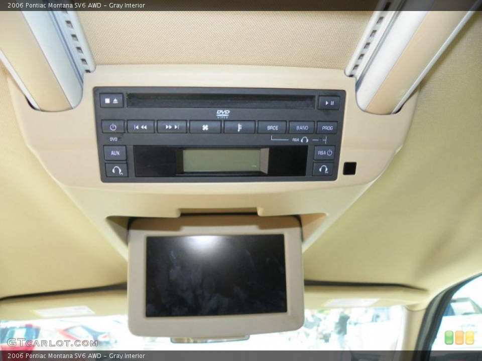 Gray Interior Audio System for the 2006 Pontiac Montana SV6 AWD #64497840