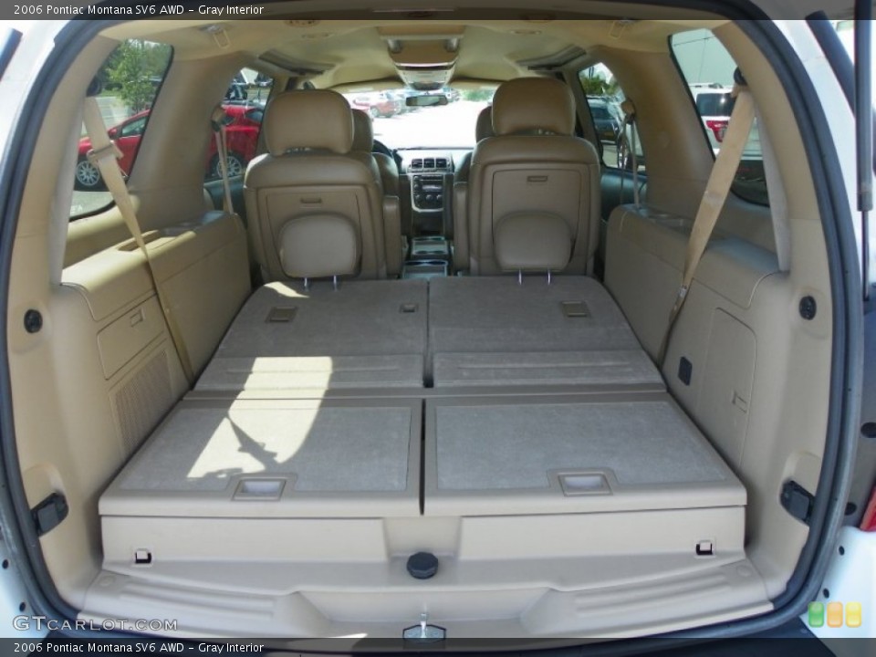 Gray Interior Trunk for the 2006 Pontiac Montana SV6 AWD #64497867
