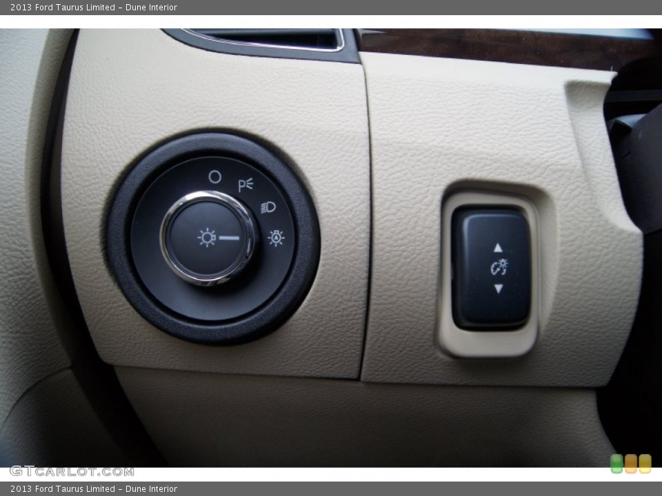 Dune Interior Controls for the 2013 Ford Taurus Limited #64501221