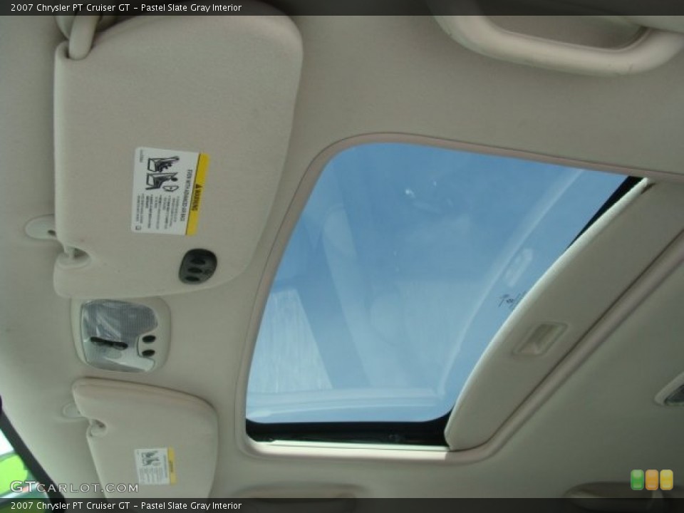Pastel Slate Gray Interior Sunroof for the 2007 Chrysler PT Cruiser GT #64514907
