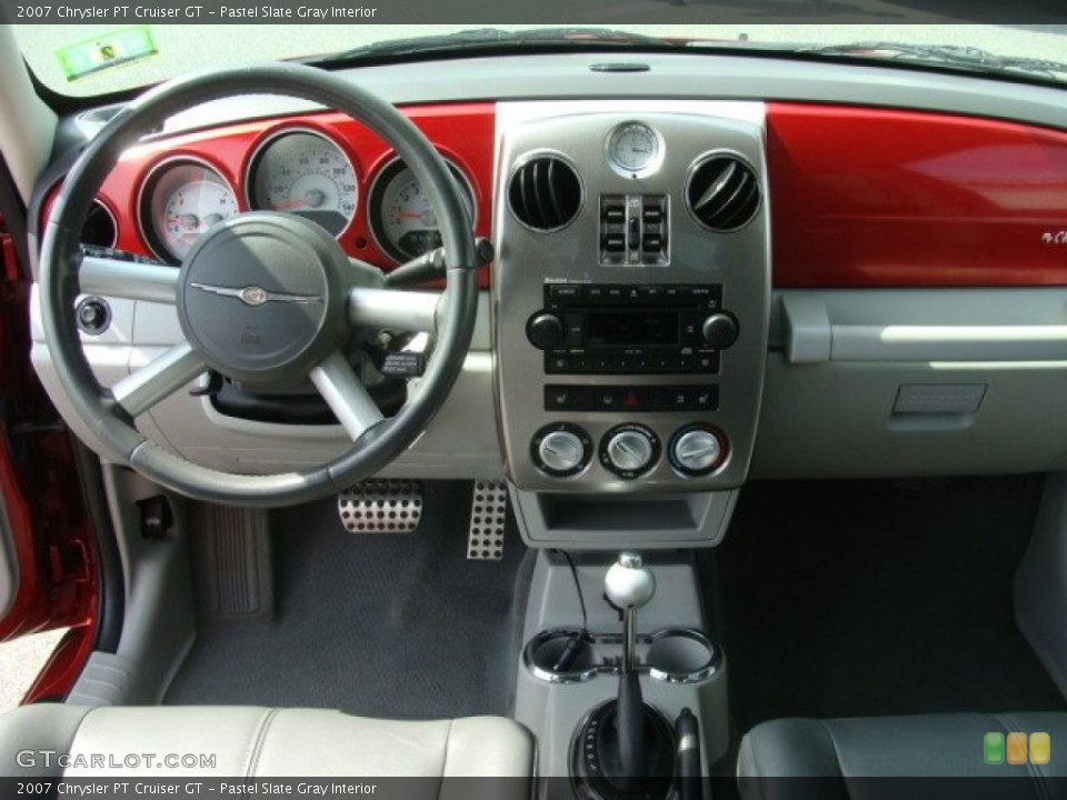 Pastel Slate Gray Interior Dashboard for the 2007 Chrysler PT Cruiser GT #64514916