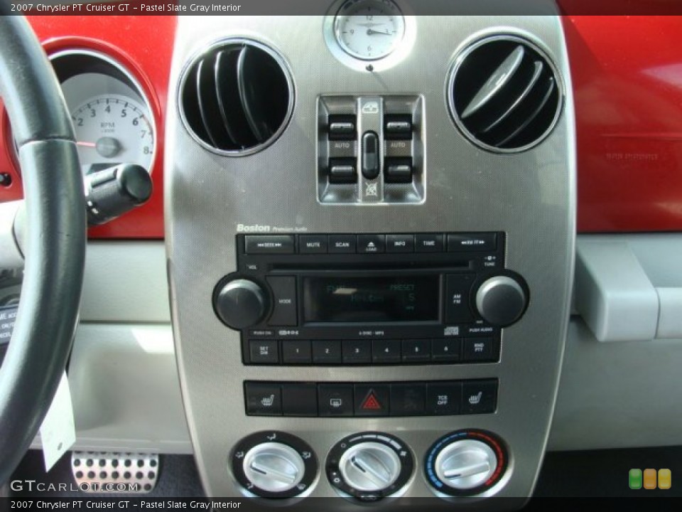 Pastel Slate Gray Interior Controls for the 2007 Chrysler PT Cruiser GT #64514939